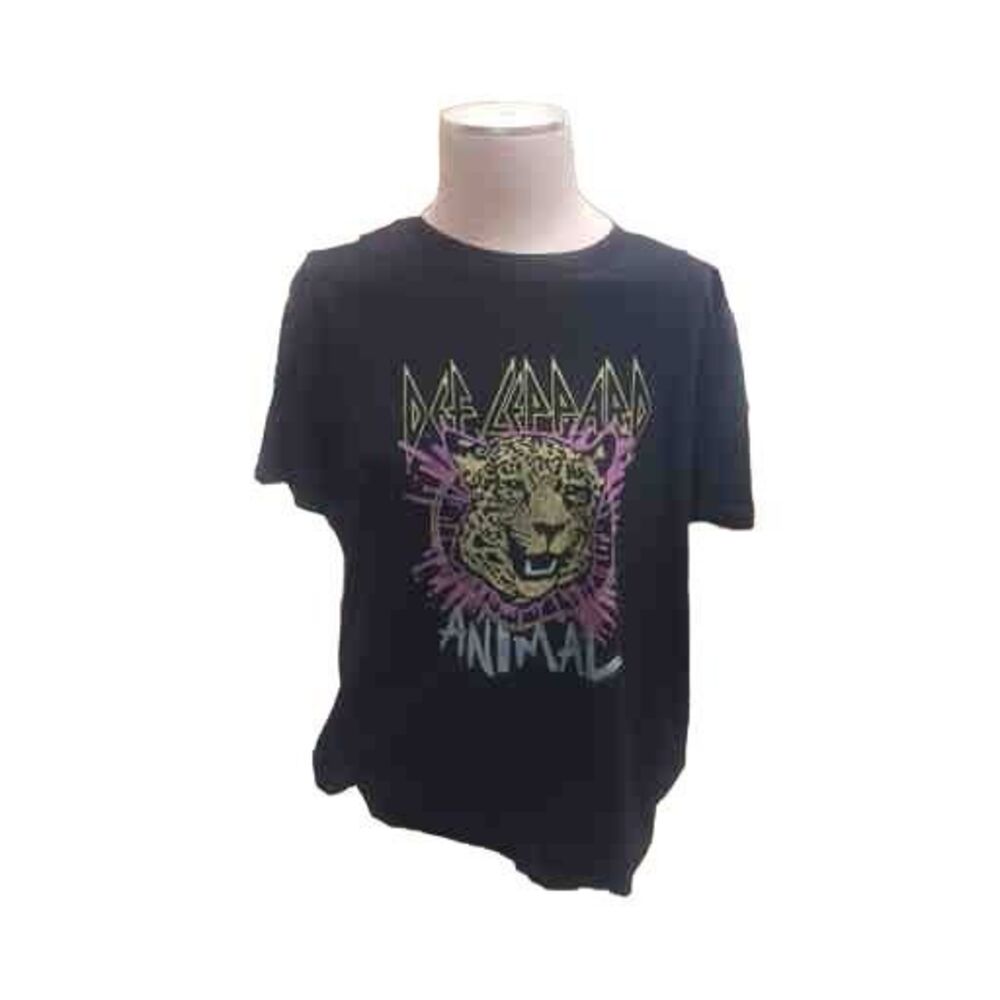 Def leopard repro band tour music festival tee